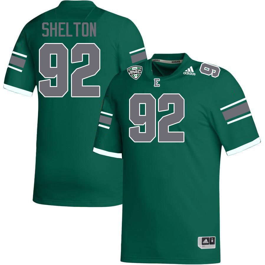 Dylan Shelton Eastern Michigan Jersey,Eastern Michigan University Eagles Football Jersey-Green